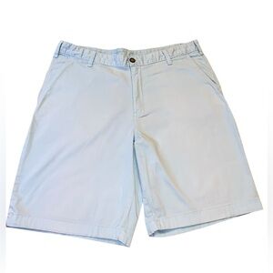 George Men’s Light Blue Flat Front Shorts – Size 38